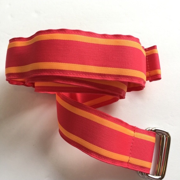 Lands' End Accessories - 🦊 Grosgrain ribbon preppy belt LANDS’ END L